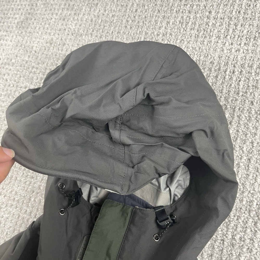 Rab QWA-31 Bergen Jacket Event Black Green Hooded Rain Coat Men’s Small - Picture 3 of 16